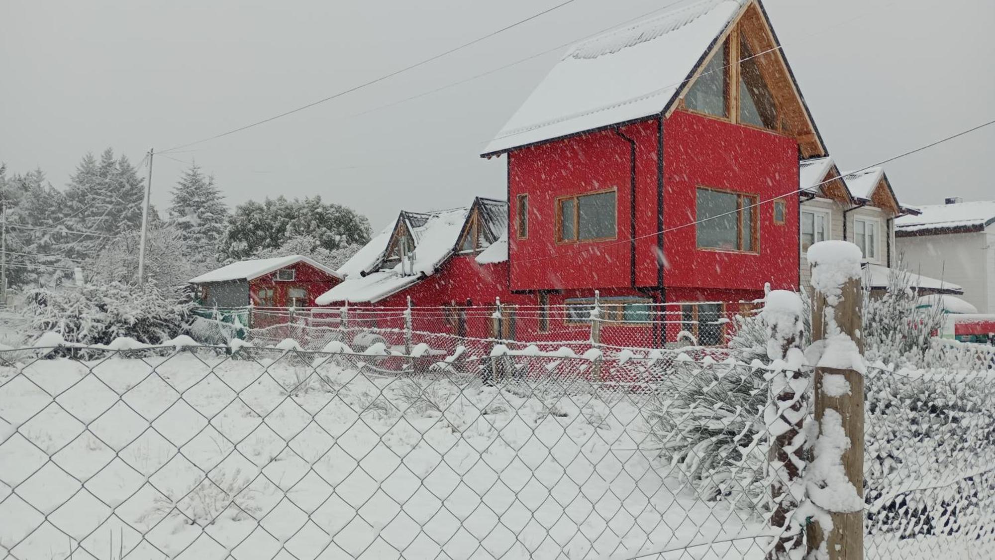 Villa Casa Roja Dina Huapi Exterior foto